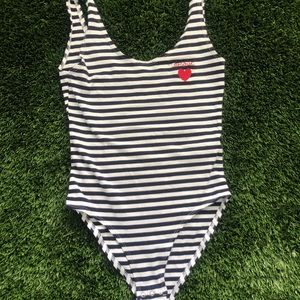 TopShop Stripped Body Suit